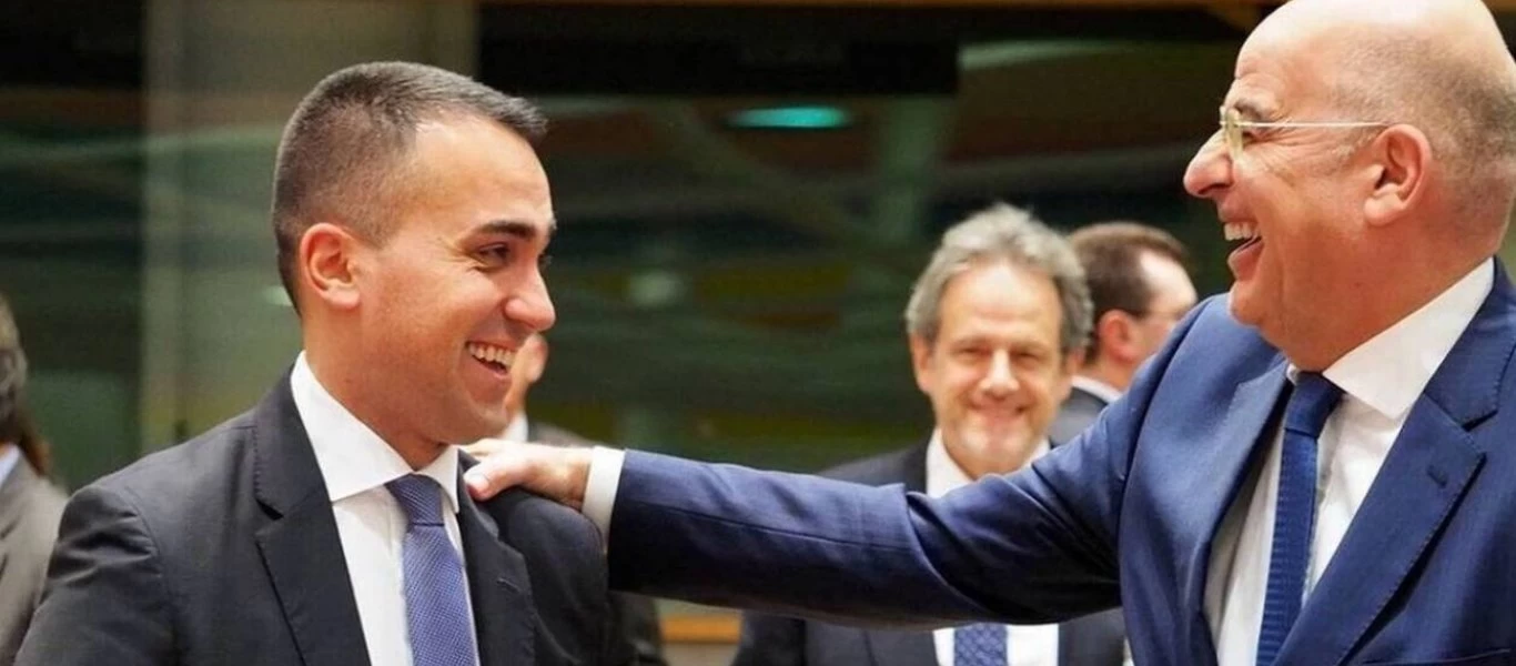 Ν.Δένδιας: Τηλεφωνικές επικοινωνίες με Ντι Μάιο και Έντι Ράμα